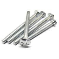 Chinese factory supply Cross Slotted pan head roofing bolts