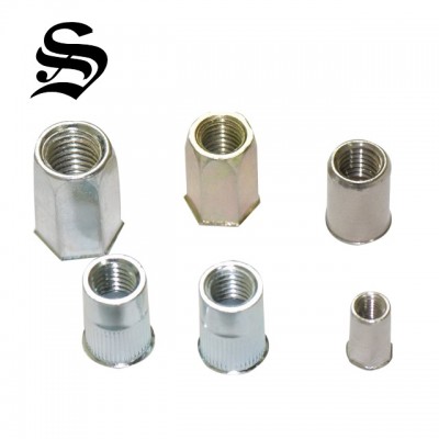 Good strength metric round stainless steel long coupling nut